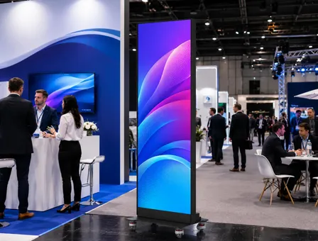 LED Poster Application-Exhibitions & Trade Shows